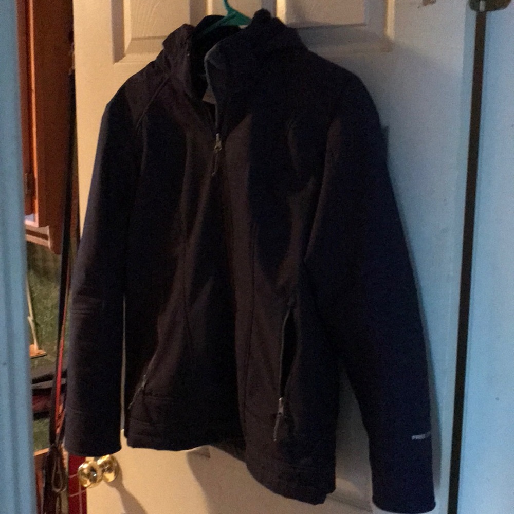 Free Country sz Large purple hooded coat